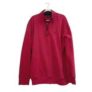 Nautica pullover light red XXL preppy nautical classic casual boating